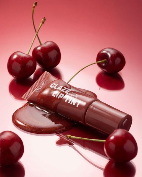 Блиск для губ Bless Beauty Glaze Lip tint №02 Creamy Strawberry (Кремово-полуничний) 5900960024045 фото