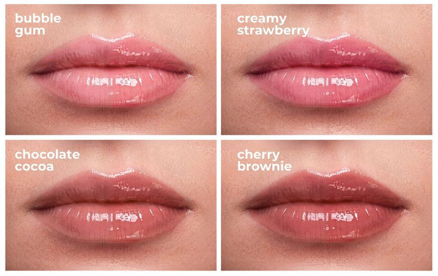 Блиск для губ Bless Beauty Glaze Lip tint №02 Creamy Strawberry (Кремово-полуничний) 5900960024045 фото