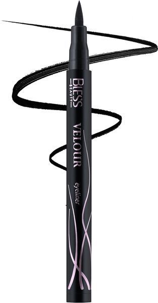 Підводка-фломастер для повік водостійка Bless Beauty 24 Hours Waterproof Velour Eyeliner 5900950088002 фото