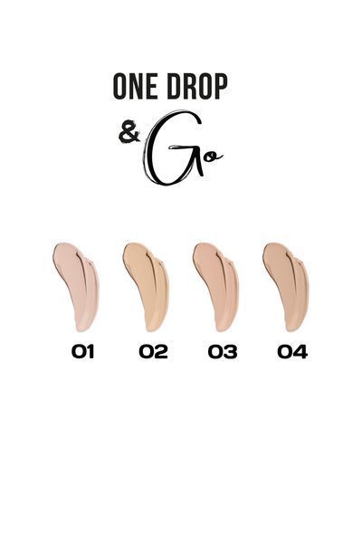 Тональный крем для лица Bless Beauty One Drop & Go №04 Natural 5900960051041 фото