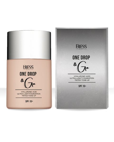 Тональный крем для лица Bless Beauty One Drop & Go №04 Natural 5900960051041 фото