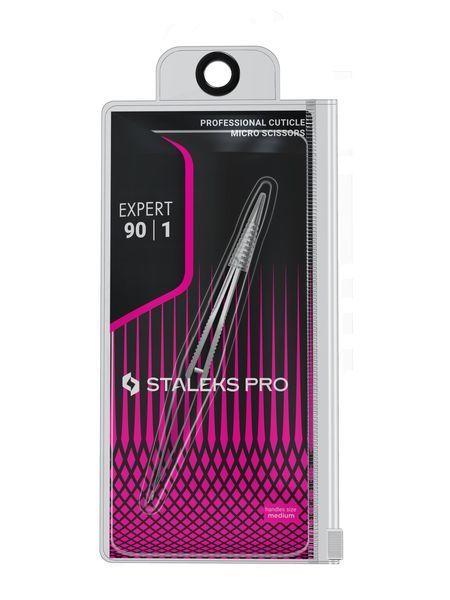 Твизеры для кутикулы профессиональные Staleks Pro Expert 90 Type 1 (4820121592064) SE-90/1 фото