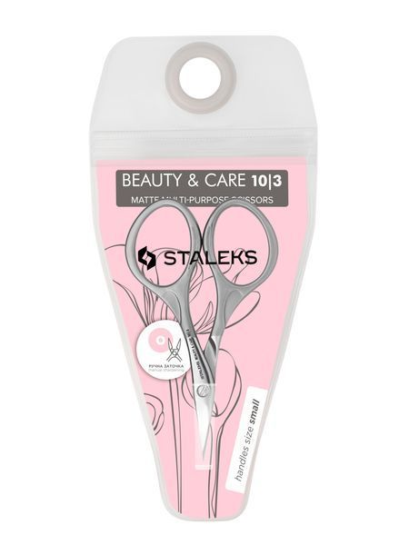 Ножиці універсальні STALEKS BEAUTY and CARE 10 TYPE 3 матові, SBC-10/3 SBC-10/3 фото