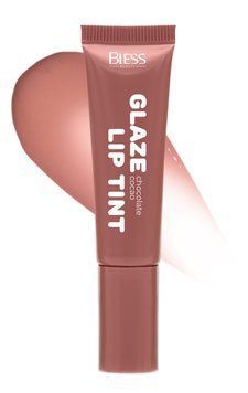 Блеск для губ Bless Beauty Glaze Lip tint №03 Chocolate Cocoa (Шоколадное какао) 5900960024038 фото