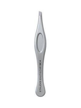 Пінцет для брів Staleks Beauty&Care 20 Type 4, вузький скошений (4820121591876) TBC-20/4 фото