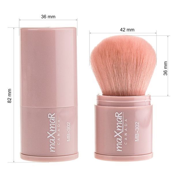 Кисточка кабуки для пудры, румян и бронзера maXmaR MB-302 MB-302 фото