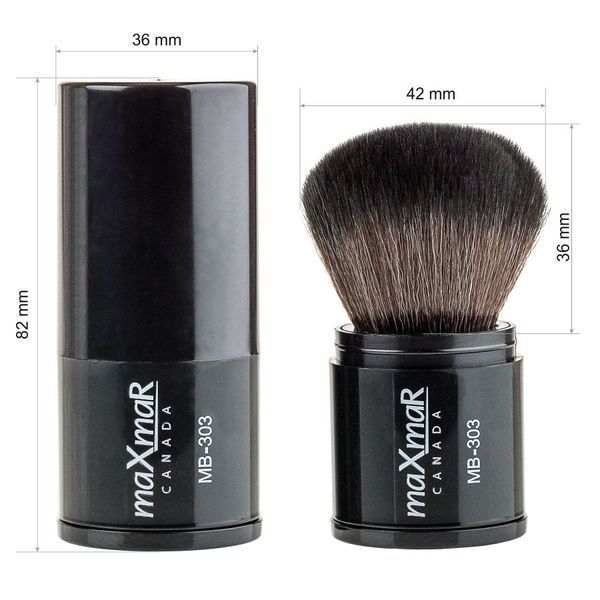 Кисточка кабуки для пудры, румян и бронзера maXmaR MB-303 MB-303 фото