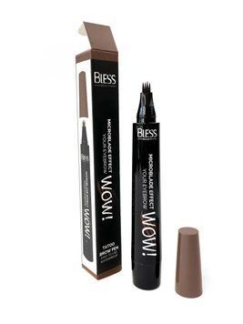 Маркер для брів Bless Beauty Wow Tattoo Brow Pen №1 Dark Brown 5910960031011 фото