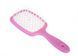 Расческа для волос матовая Cecilia Super Hair Brush розовая KSB-121 фото 1