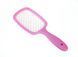 Расческа для волос матовая Cecilia Super Hair Brush розовая KSB-121 фото 2