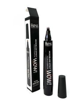 Маркер для брів Bless Beauty Wow Tattoo Brow Pen №4 Black 5910960031042 фото