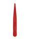 Пінцет для брів Staleks Pro Expert 11 Type 4 Red, вузький скошений (4820241063192) TE-11/4r фото 1