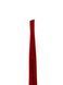 Пінцет для брів Staleks Pro Expert 11 Type 3 Red, широкий скошений (4820241063208) TE-11/3r фото 2