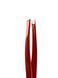 Пінцет для брів Staleks Pro Expert 11 Type 3 Red, широкий скошений (4820241063208) TE-11/3r фото 4