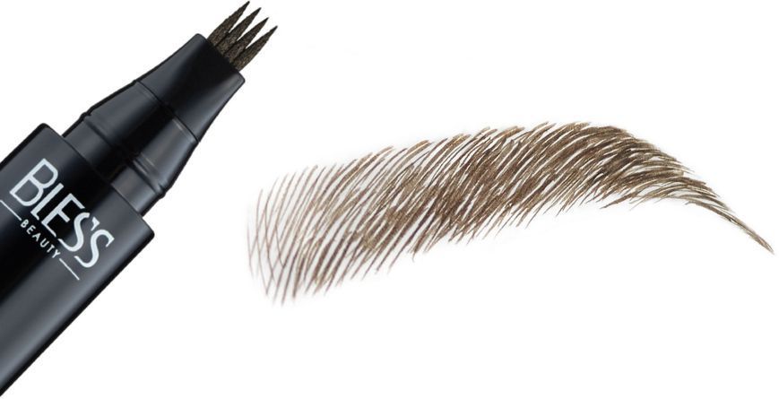 Маркер для бровей Bless Beauty Wow Tattoo Brow Pen №2 Chocolate 5910960031028 фото