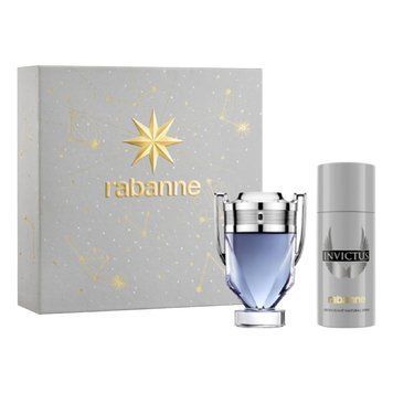 Rabanne Invictus парфумований набір для чоловіків (edt 100ml+deo 150ml) 3349668656615 фото