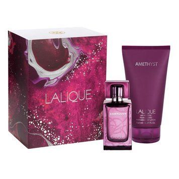 Lalique Amethyst парфумований набір для жінок (edp 50ml+b/lot 150ml) 7640473480638 фото