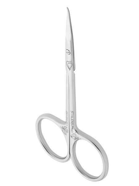 Ножиці для кутикули професійні з гачком Staleks Pro Exclusive 23 Type 1 ,magnolia (4820241063390) SX-23/1 фото