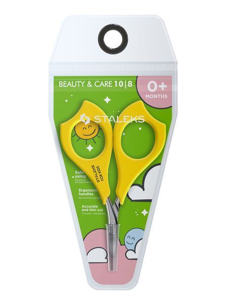 Ножиці для нігтів дитячі Staleks Beauty&Care 10 Type 8 (4820241069729) SBC-10/8 фото