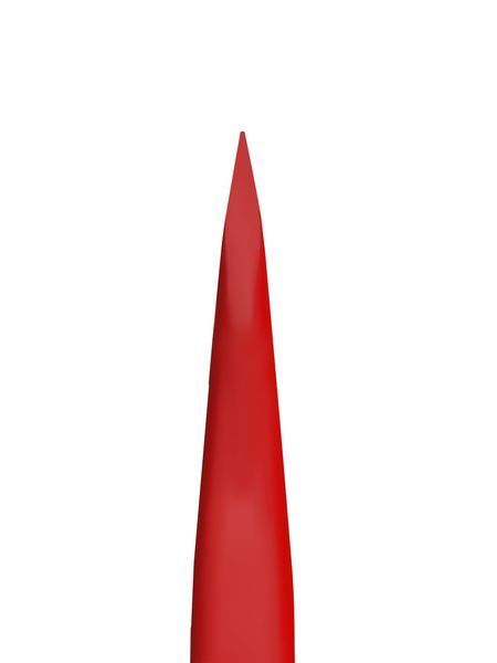 Пінцет для брів Staleks Pro Expert 11 Type 5 Red, точковий (4820241063215) TE-11/5r фото