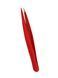 Пінцет для брів Staleks Pro Expert 11 Type 5 Red, точковий (4820241063215) TE-11/5r фото 3