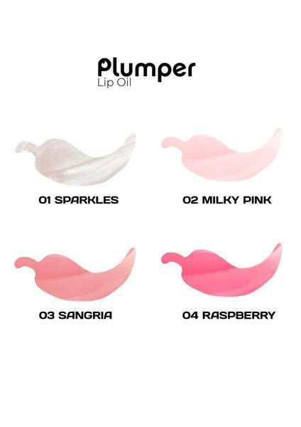 Олійка-плампер для губ Bless Beauty Plumper Lip Oil №01 Sparkles 5900950105013 фото