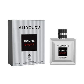 Milestone All Your'S Homme Sport парфумована вода для чоловіків 100 мл (MM35964) MM35964 фото