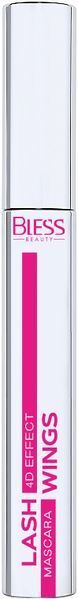 Туш для вій Bless Beauty Lash Wings 4D Effect Mascara, Black 5900960017009 фото