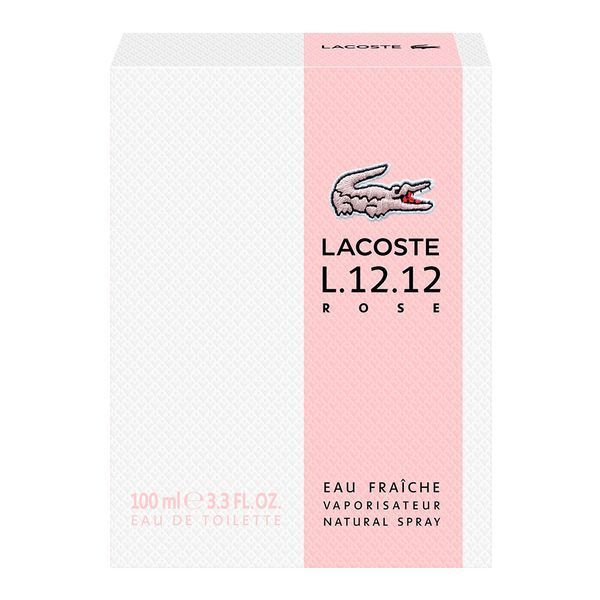 Lacoste L.12.12 Rose Eau Fraiche туалетная вода для женщин 100 мл (3616301799597) 3616301799597 фото
