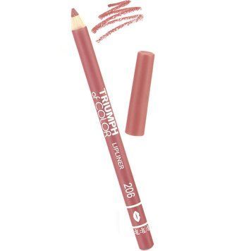 Карандаш для губ TF Cosmetics Triumph Of Color W-212 №206 Warm pink (темный розовый) W-212-206 фото