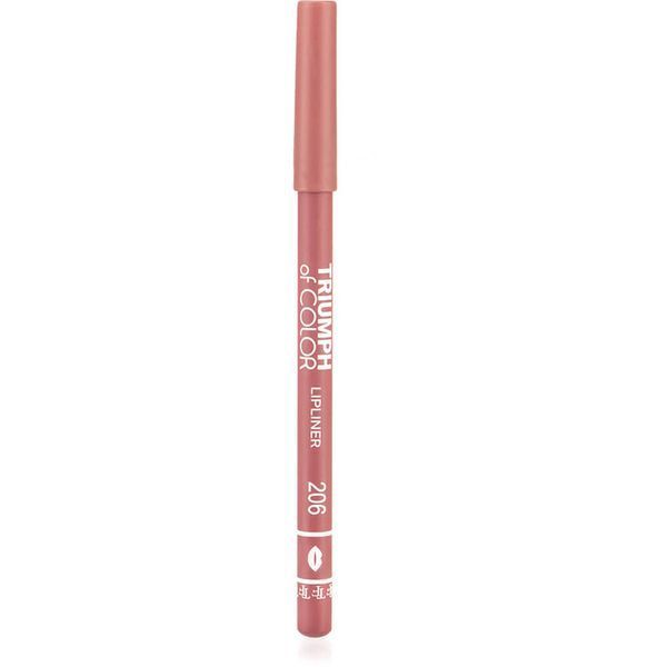 Карандаш для губ TF Cosmetics Triumph Of Color W-212 №206 Warm pink (темный розовый) W-212-220 фото