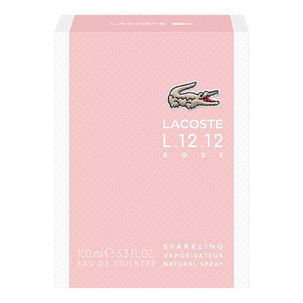 Lacoste L.12.12 Rose Sparkling туалетна вода для жінок 100 мл (3386460149198) 3386460149198 фото
