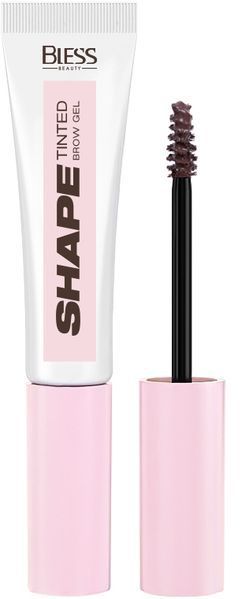 Тінтуючий гель для брів Bless Beauty Tinted Shape Brow Gel №02 Brunette (Брюнет) 5910960030021 фото