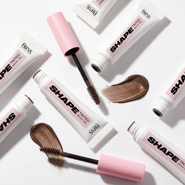 Тінтуючий гель для брів Bless Beauty Tinted Shape Brow Gel №02 Brunette (Брюнет) 5910960030021 фото